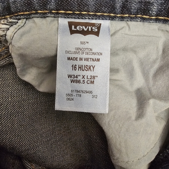 Levi’s 505 Jeans - Size 16 Husky - Picture 5 of 5